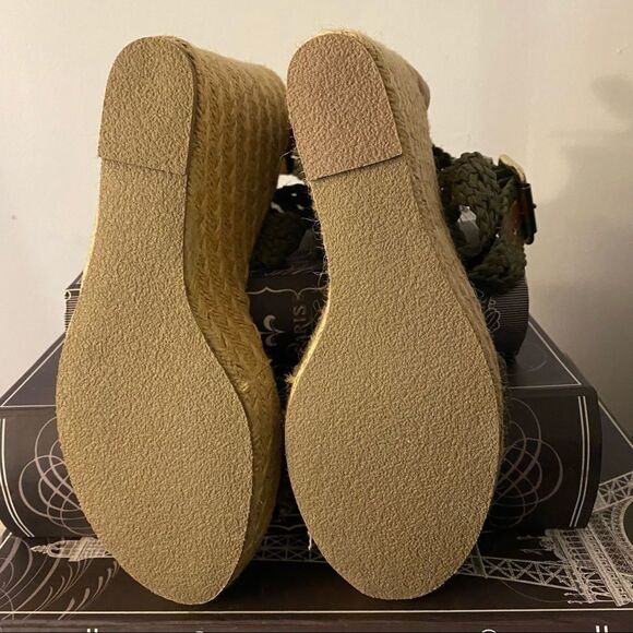 Steve Madden Magestee Crochet Criss Cross Size 10 - Picture 3 of 10